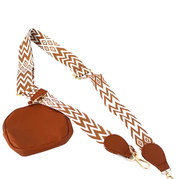 AR New York - Wholesale Crossbody Bag - Women's - C002 - Chevron Clip & Go Crossbody Strap with Pouch10