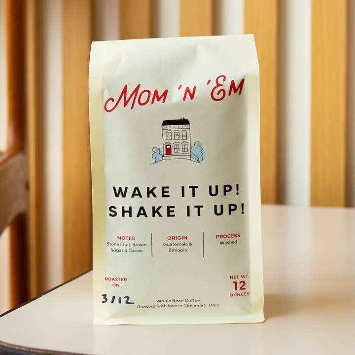 Mom ‘n ‘em Coffee - Wholesale Coffee Beans - Wake it up, Shake it up Blend0