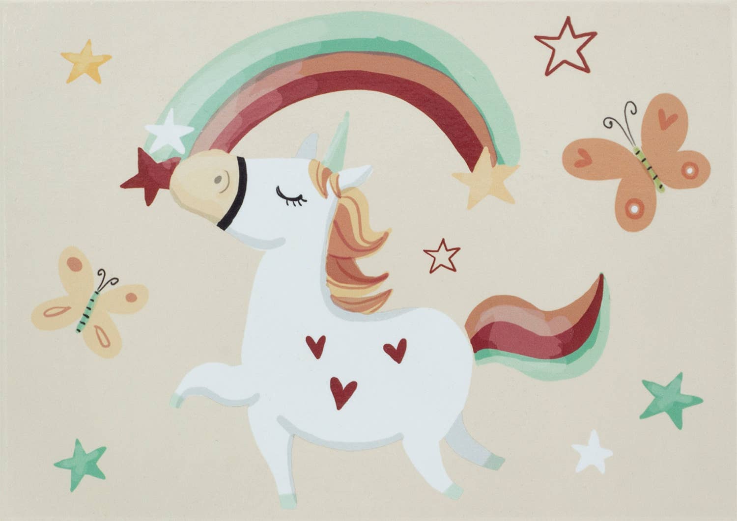 Ulysse Couleurs d'Enfance - Wholesale Muziekdoosje - Kinderen en baby - UNICORN MUZIEKKIST (RECHTHOEK)1