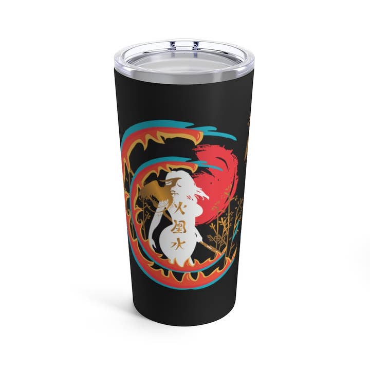 Buy Martian Merch ™ | Agua Fuega Warrior Queen Tumbler 20oz + FREE Martian Music for wholesale by Buy Martian Merch™