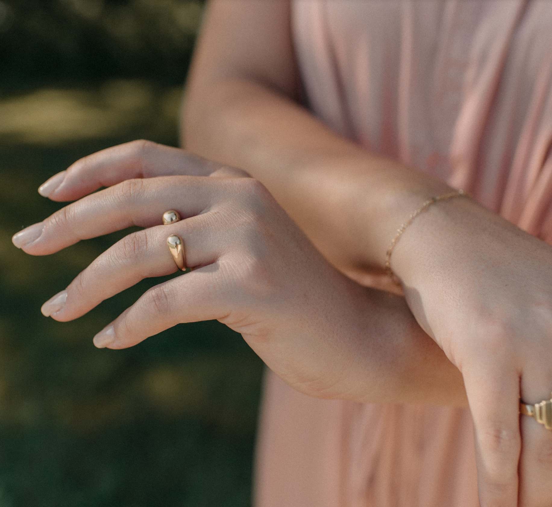 Océanne - Wholesale Band/Stacked Ring - Noa Open Ring2