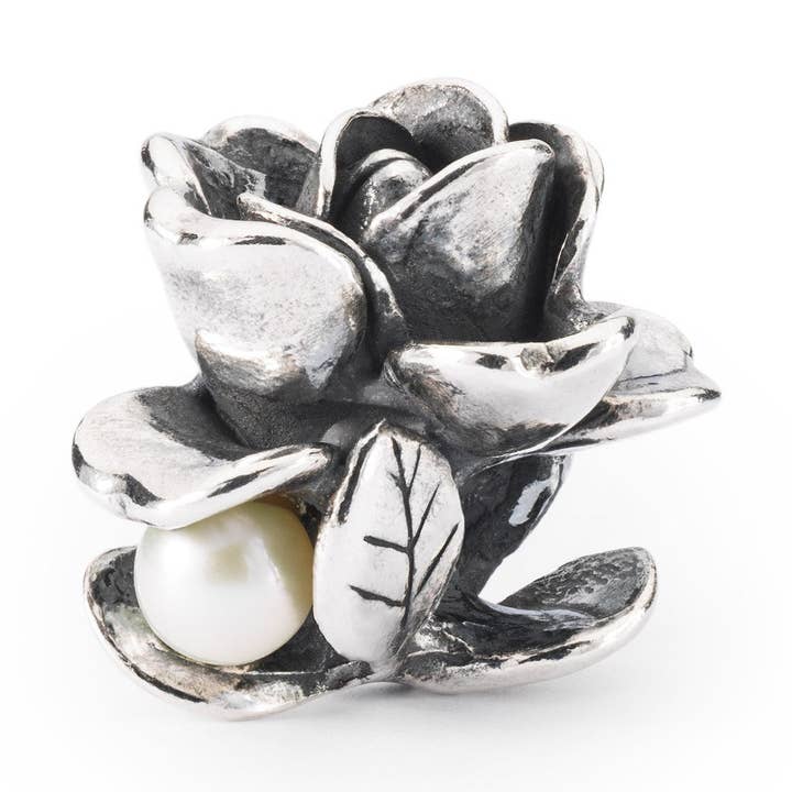 Rose de Juin Perle pour la vente par Trollbeads