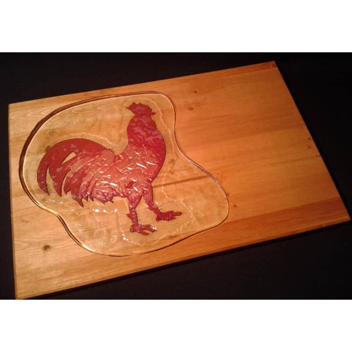 Hahn-Schneidebrett für den Großhandel von J Moilanen Studio