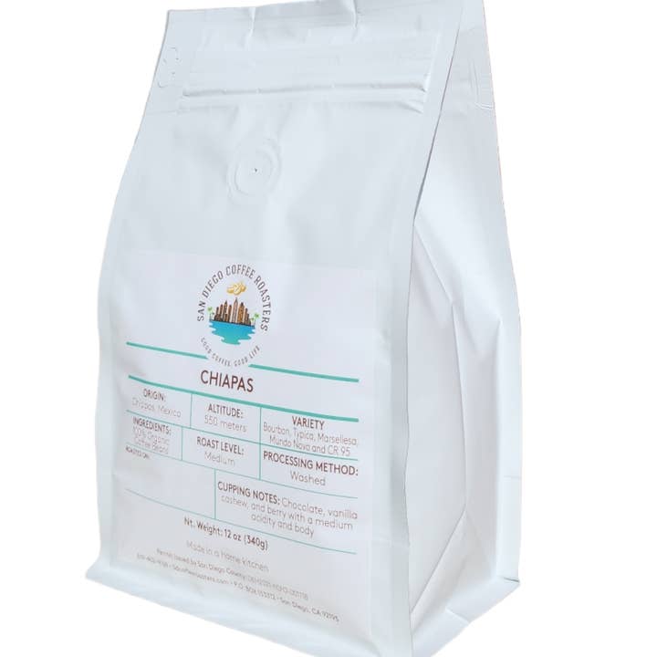 Single Origin: Chiapas for wholesale by San Diego Coffee Roasters