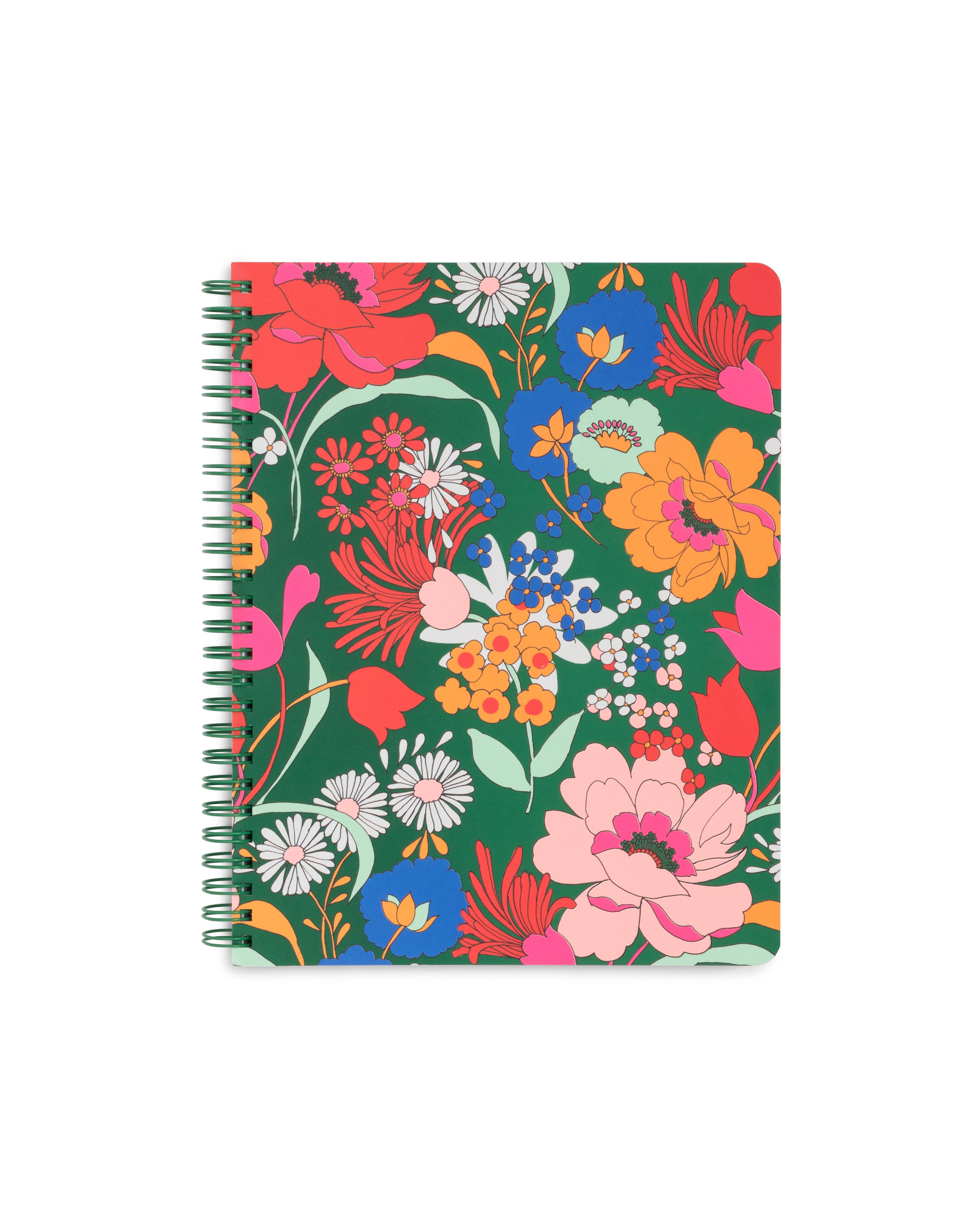 Ban.do - Wholesale Cabinet - Rough Draft Mini Notebook , Emerald Super Bloom