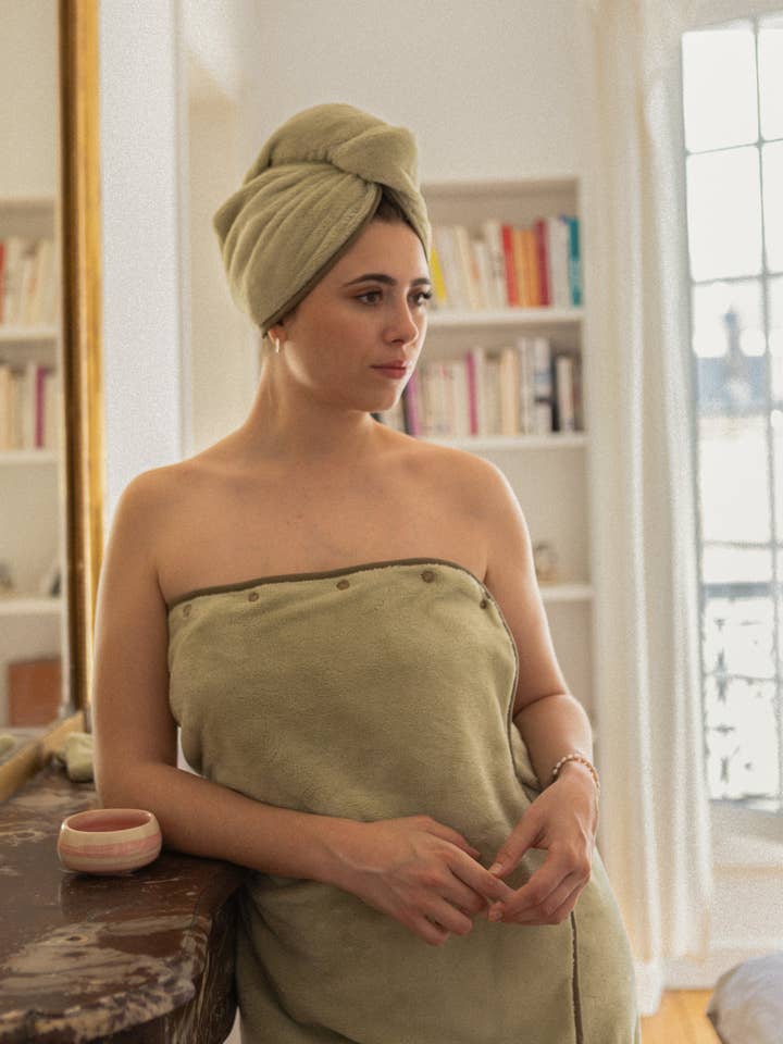 Turbante - Verde per la vendita all'ingrosso da parte di TSIPIE