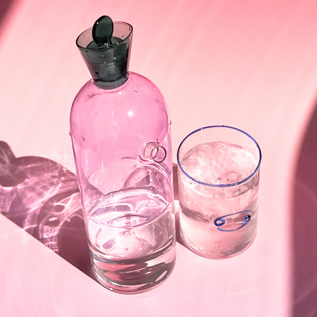 Blu Bicchiere Cancer Lowball in vendita all'ingrosso su Faire3