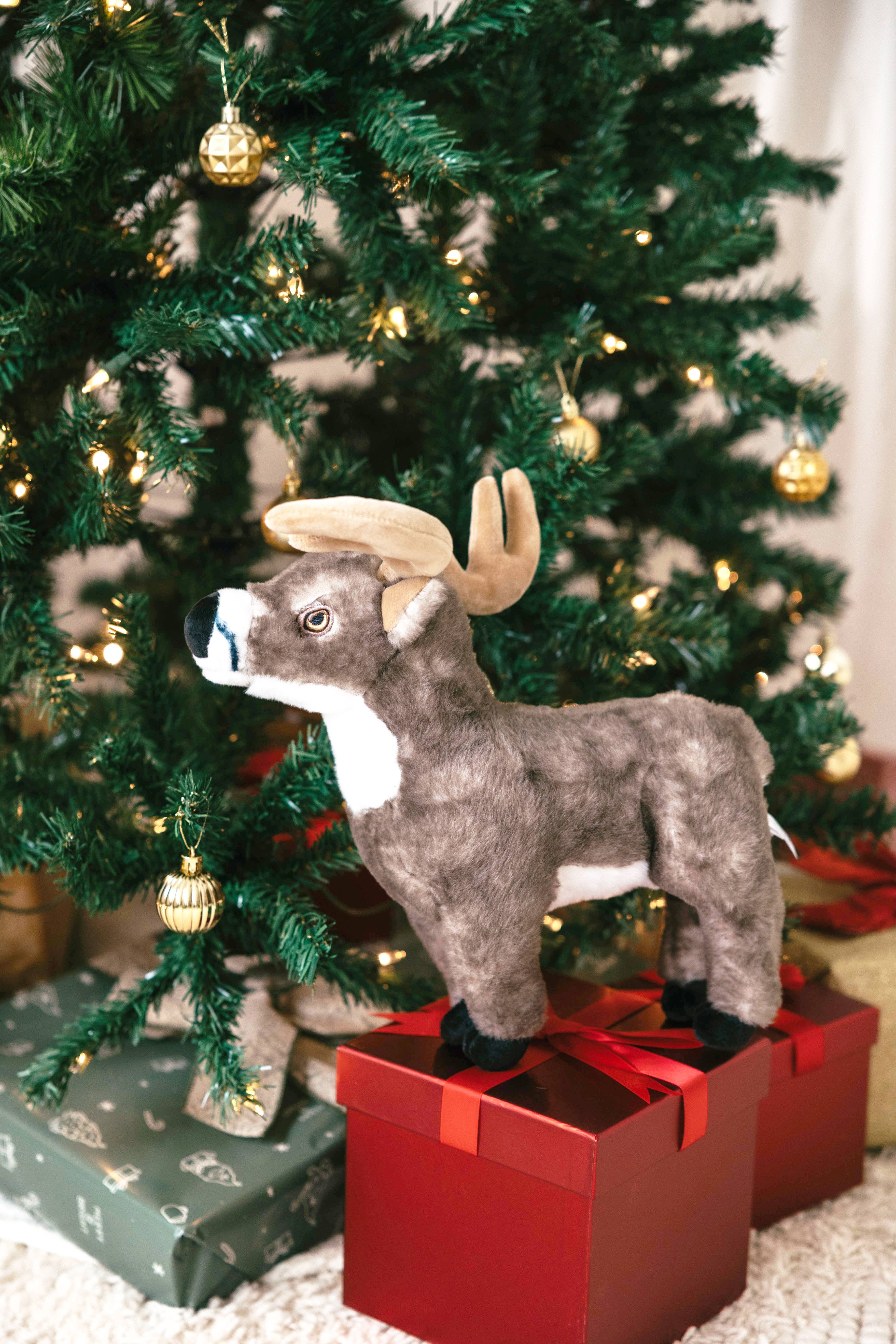 The Petting Zoo - Wholesale Stuffed/Plush Toy - Kids & Baby - Recycled Earth Keeperz White-Tailed Buck medium 12"1