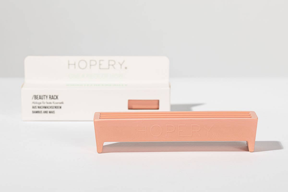 Hopery - Wholesale Bath Soap Dish - /Beauty Rack Peach1