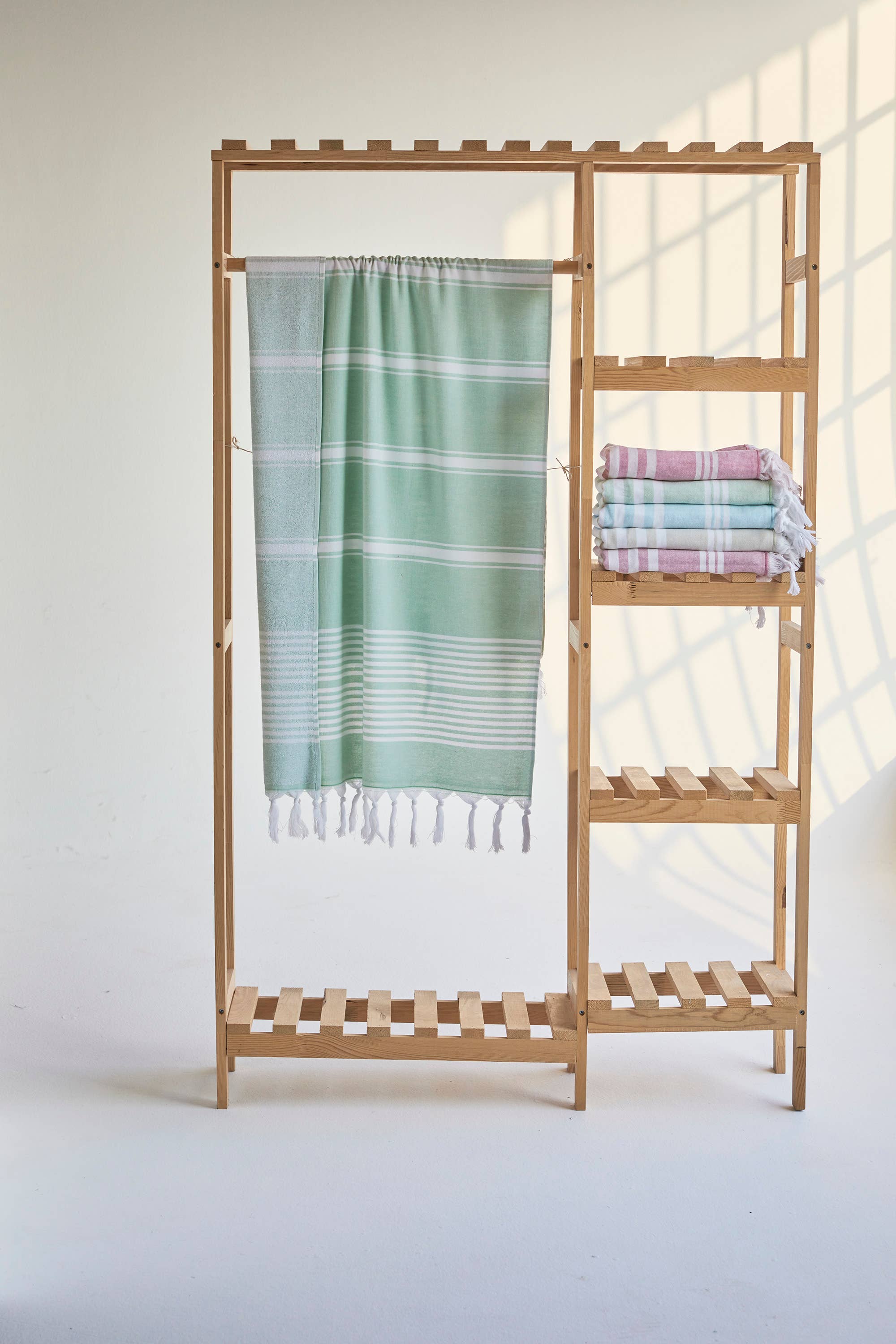 Kikoya - Vente Serviette de plage - Arma Serviettes Turques Salle de Bain Hamam Spa Plage Grande Séchage Rapide12