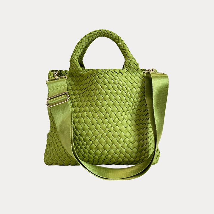 AHDORNED - Wholesale Tote Bag - Women's - Lily Woven Neoprene Tote with Pouch25
