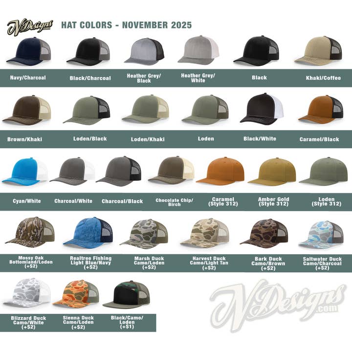 NDesigns Leather - Wholesale Trucker Hat - Unisex - South Carolina State Leather Patch Hat sewn patch, not glued1