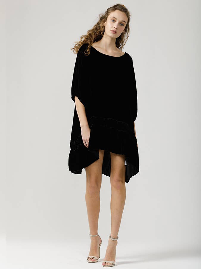 Miss Rose Sister Violet - Wholesale Tunic - Women's - WOMEN'S - Violette Luxury Velvet Top3