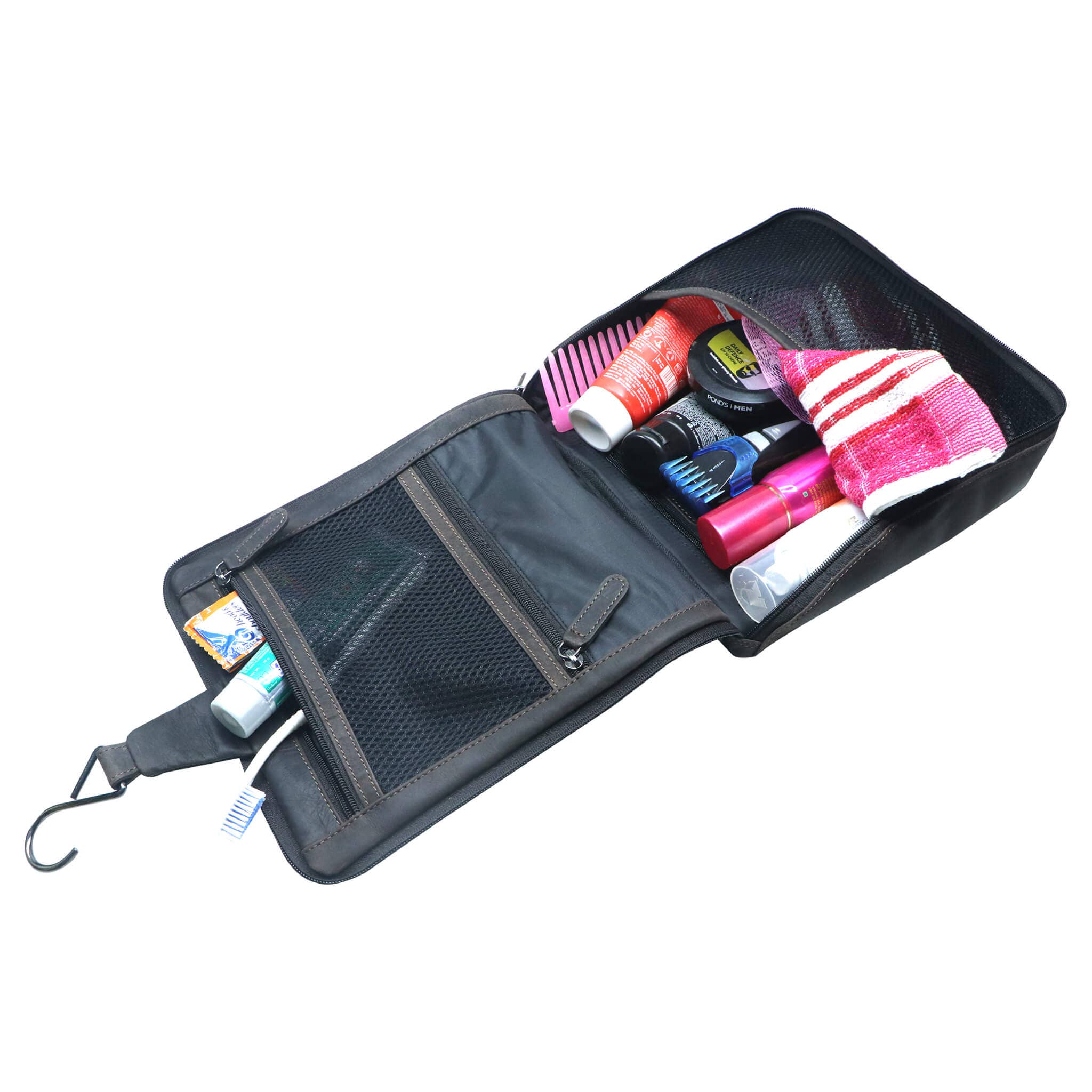 Greenwood – Großhandel Schmink-/Kosmetiktasche – Gerd Kulturtasche zum Aufhängen Damen Kosmetiktasche Herren Leder4