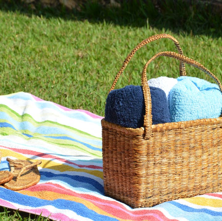 Villages Wholesale - Wholesale Tote Bag - Unisex - Banana Twine Market Tote Basket4