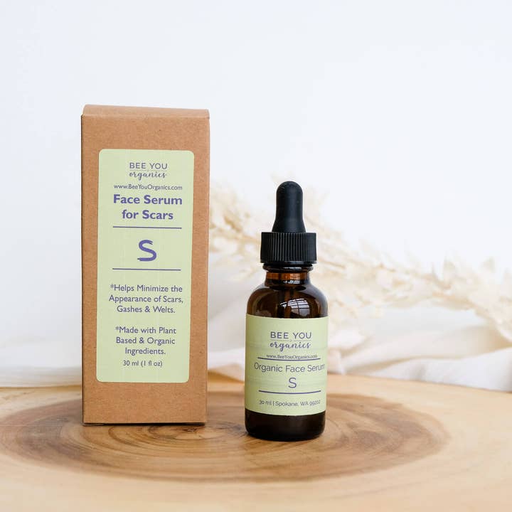 Organic Face Serum for Scars for wholesale by Bee You Organics