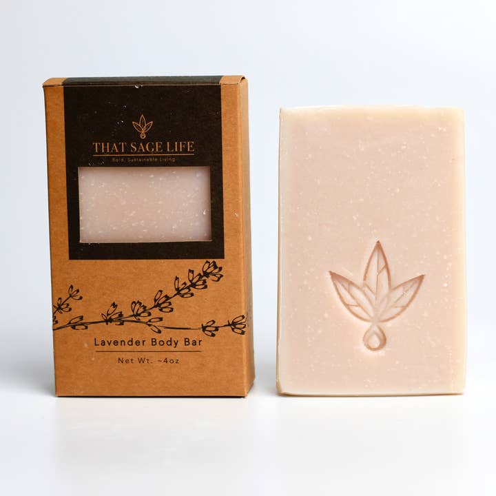 Lavender Body Bar for wholesale by That Sage Life