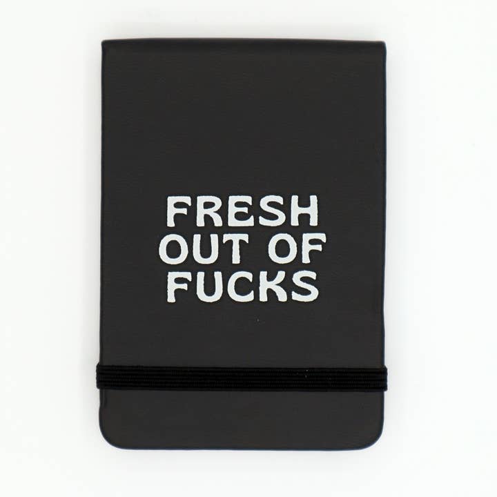 Properly Improper - Wholesale Journal/Diary - Leatherette Pocket Journal Fresh Out Of Fucks