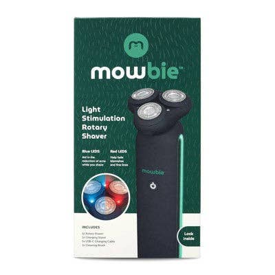 Mowbie Men's Light Treatment Rotary Shaver - New for wholesale by This is Beauty