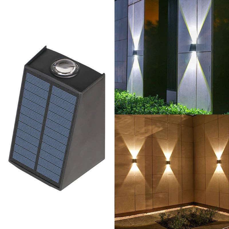 BRECK + FOX – Luz de exterior/de relva por atacado – Luz de parede LED solar7