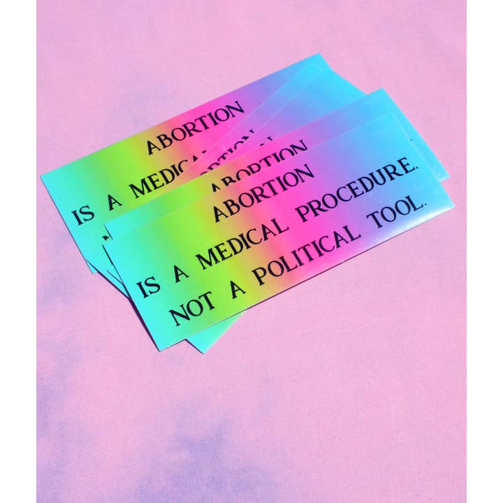 Peach Beast - Wholesale Sticker - Abortion Feminist Vinyl Bumper Sticker