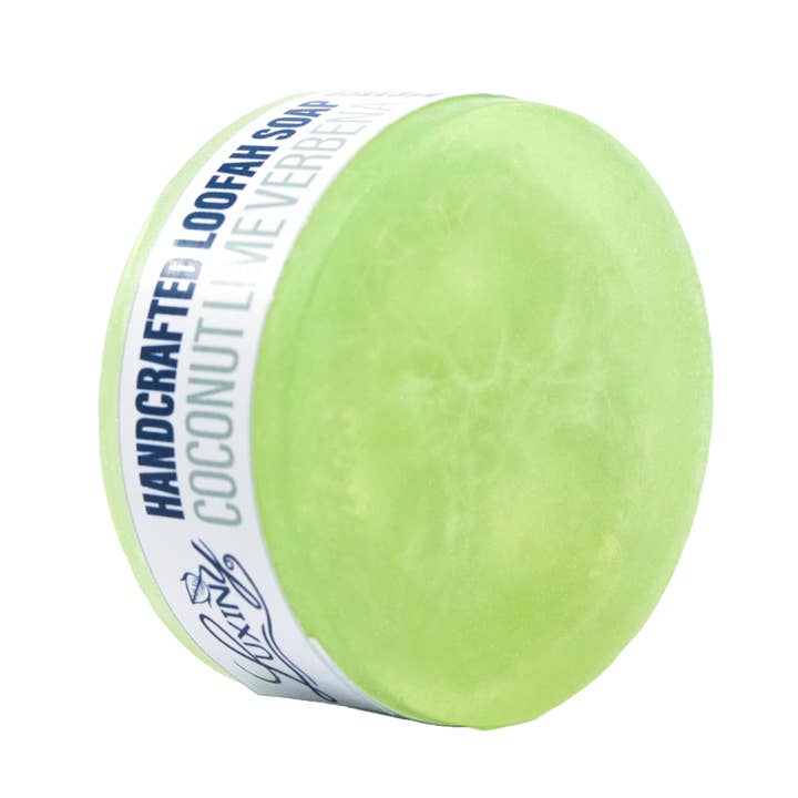 Coconut Lime Verbena | Glycerin Soap | Exfoliating | Loofah for wholesale by Luxiny Products - Luxurious Bath and Body