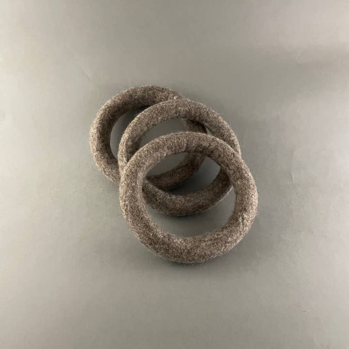 Pawsome Pet Toys - Wholesale Pet Toy - Dog - Handmade Wool Ring for Dogs, soft and durable fun pet toy