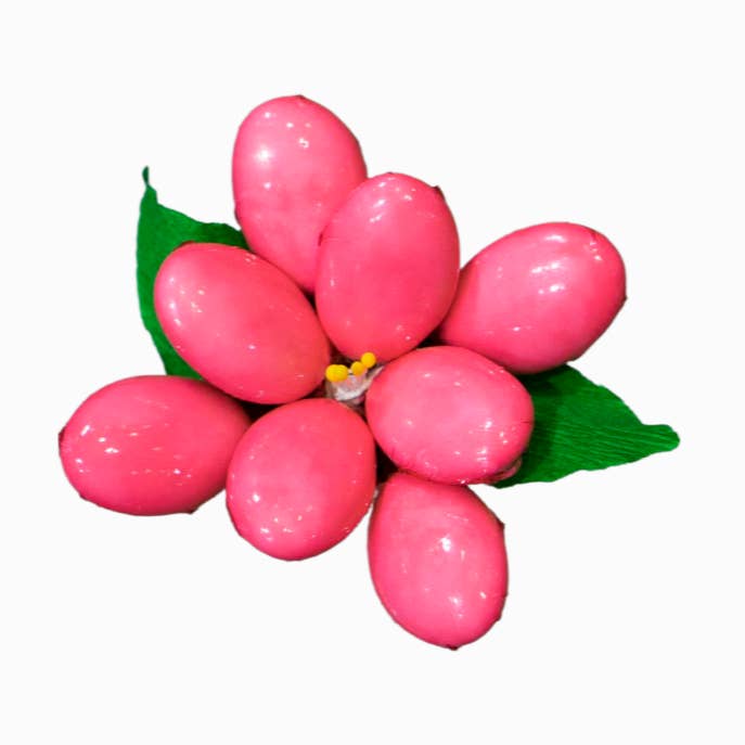 Grande frésia em drageias de chocolate por atacado de Fleurs-Thés en chocolat