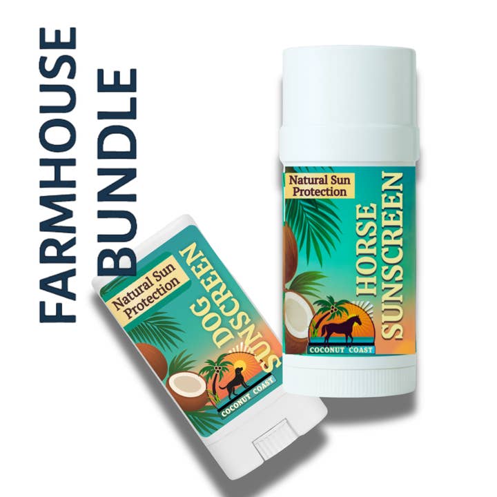 Coconut Coast Farmhouse Bundle – Dog & Horse Sunscreen for wholesale by Coconut Coast
