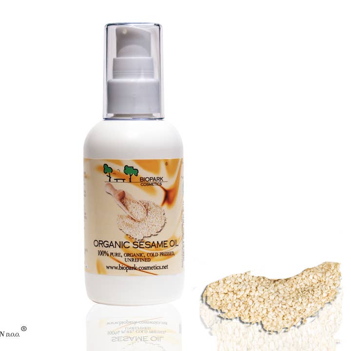 Biopark Cosmetics - Wholesale Bath/Body Oil - Organic Sesame Oil, 100ml0