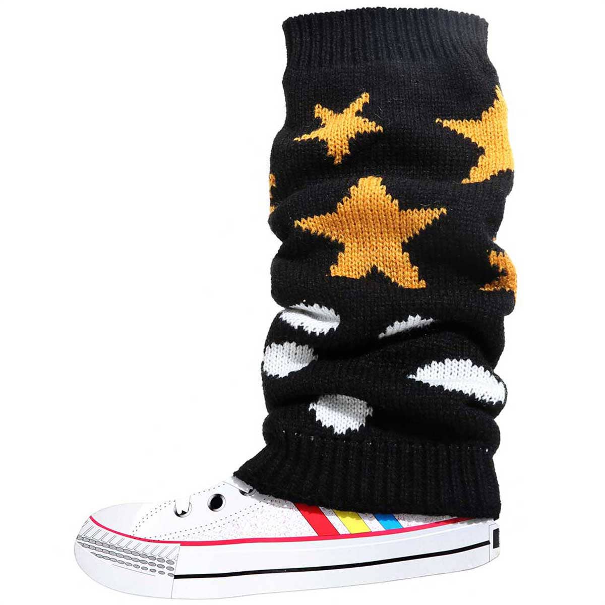 Star Cool Feet Socks Leg Warmers + Socks in Star Charcoal – Carbon38