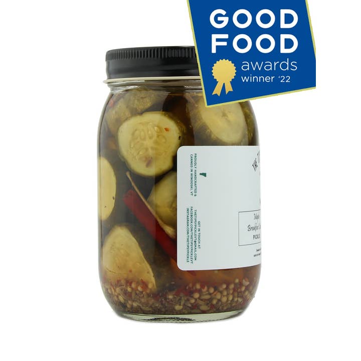 The Tipsy Pickle - Wholesale Pickled vegetables - The Tipsy Pickle - Maple Breakfast Stout Pickles1