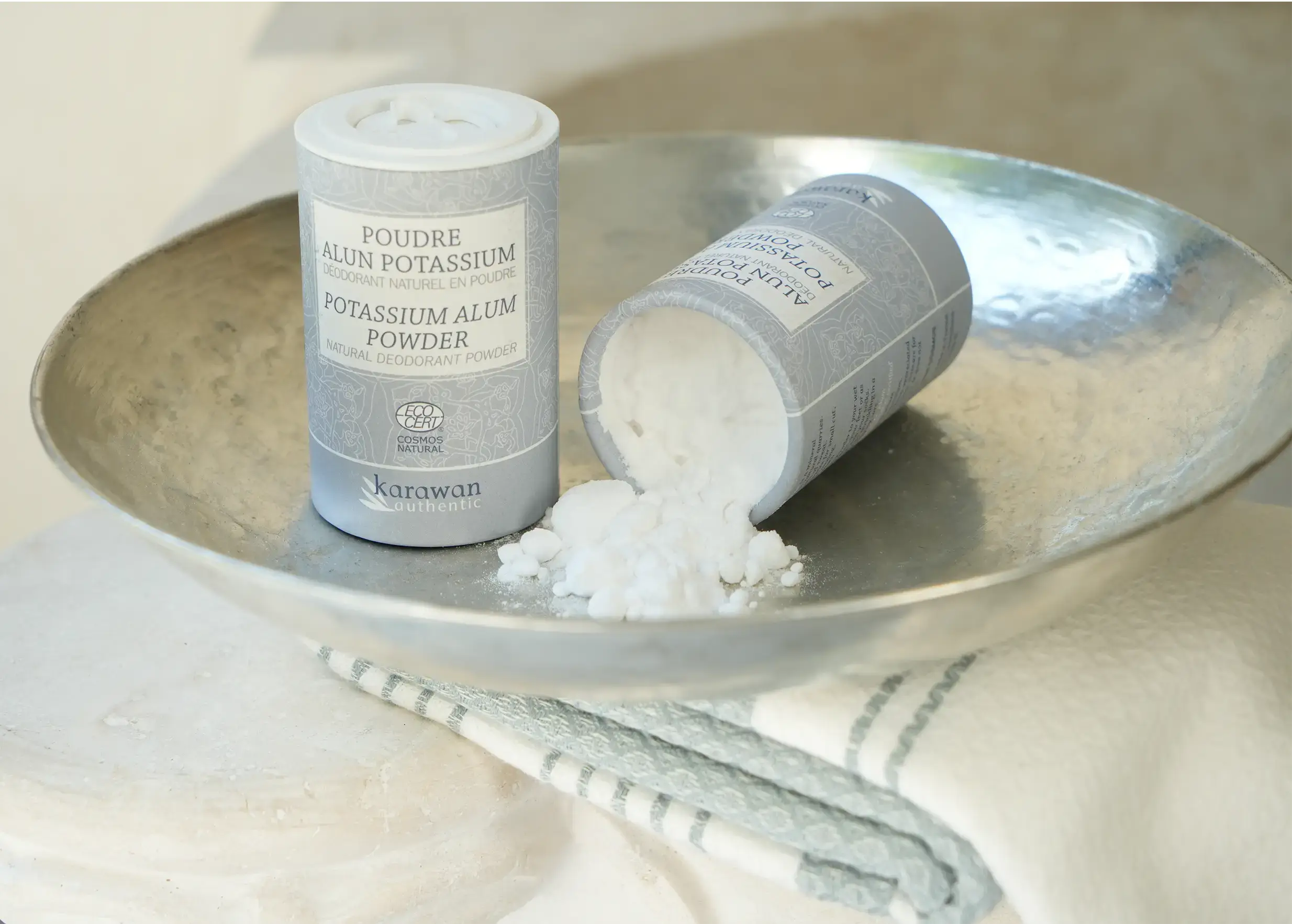 Karawan Authentic – wholesale Deodorant - Unisex – Naturligt kaliumpotassiumalumstenpulver – saltburk0