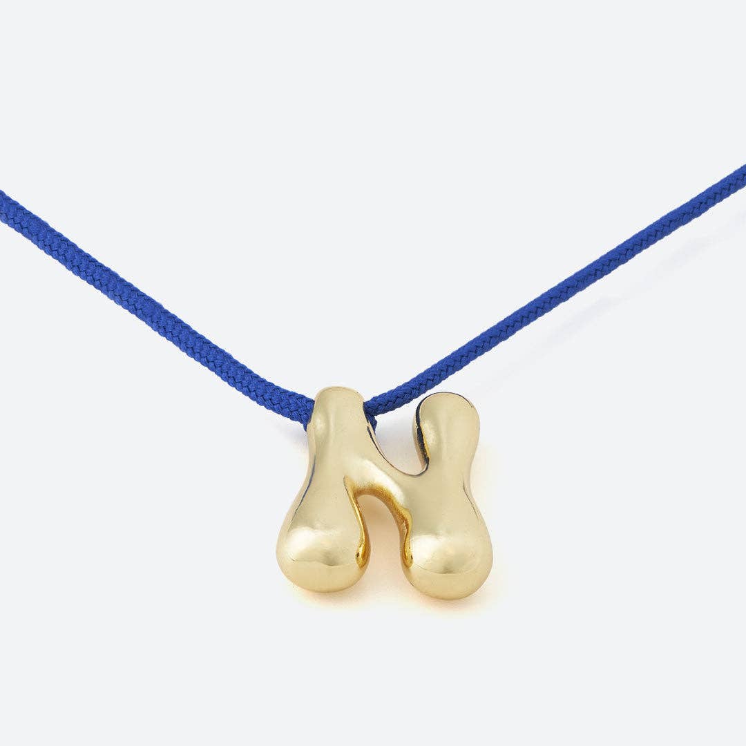 La Mome Bijou - Wholesale Pendant/Charm Necklace - LETTER N NECKLACE12