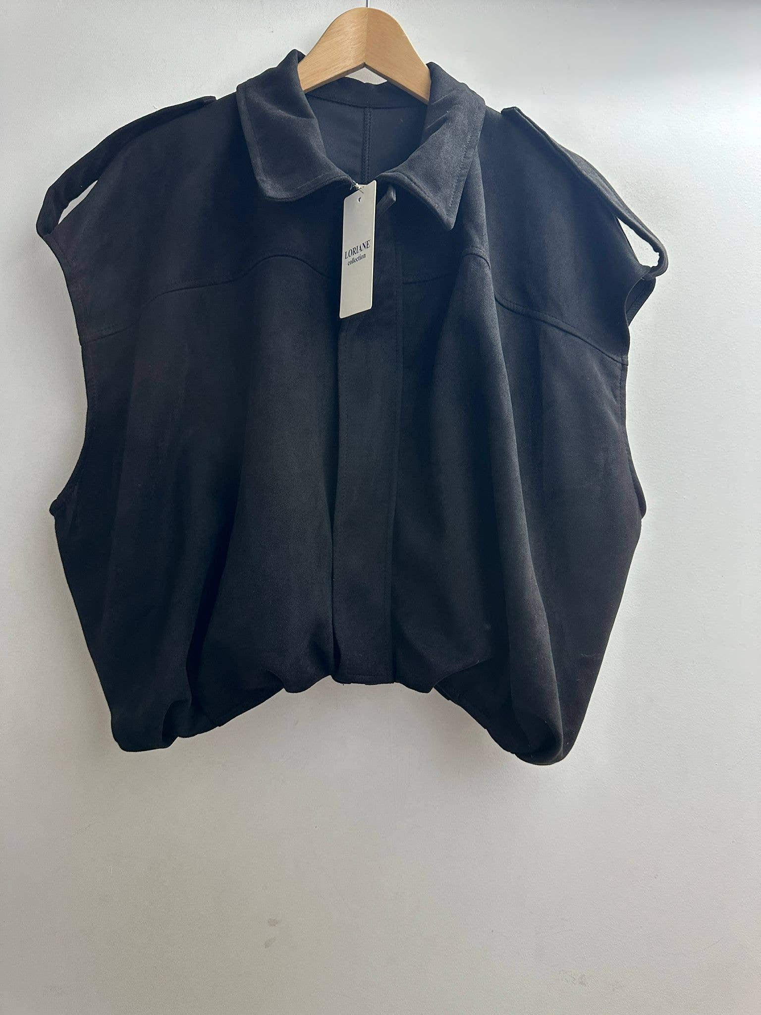 LORIANE - Wholesale Jas - Dames - 10393G Suède jas7