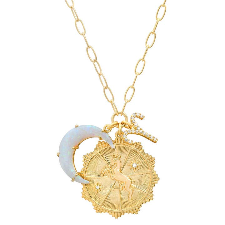 Fabula - Wholesale Pendant/Charm Necklace - 12 Constellation Horoscope Necklaces Astrology Jewelry Gifts