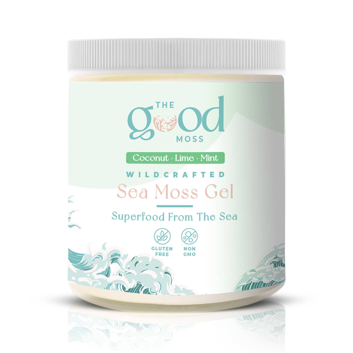 The Good Moss - Wholesale Oral Supplement/Vitamin - Sea Moss Gel - Coconut Lime Mint3