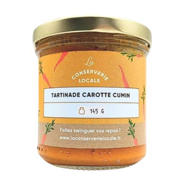 Ekologisk Morot- och Kumminpålägg 145g för wholesale av La Conserverie Locale