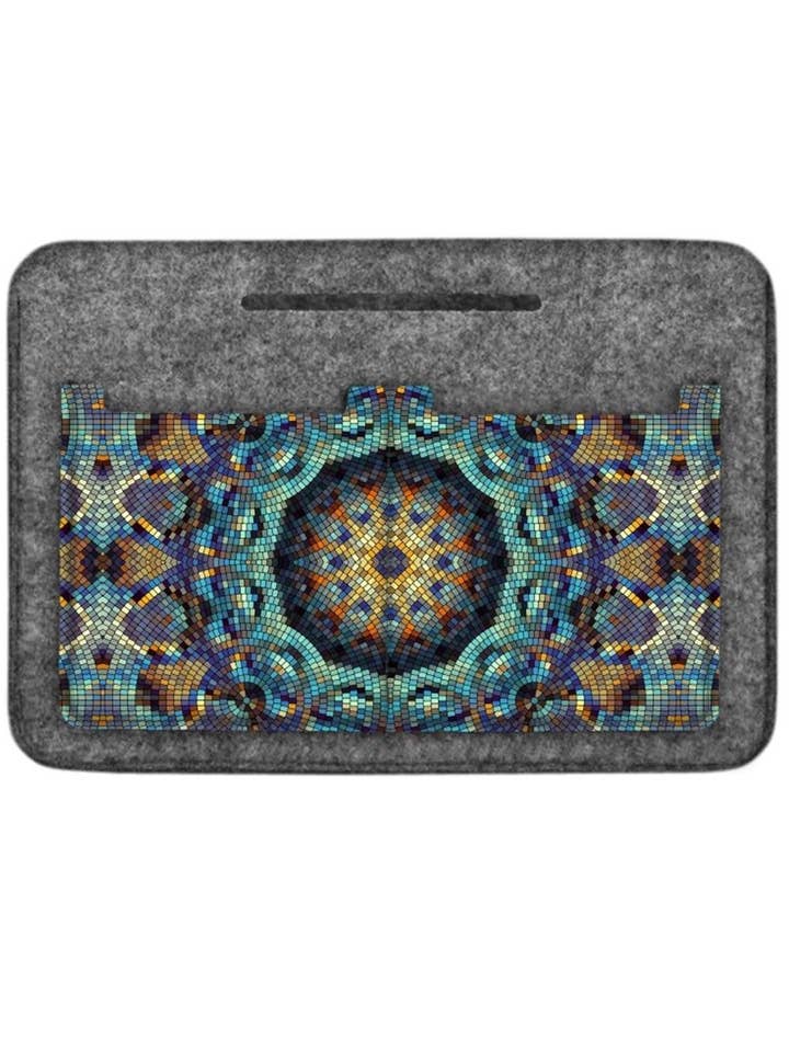 Barcelona Grey Felt Organizer For Bertoni Bag for wholesale by IngrossoBertoni by INCI Srl