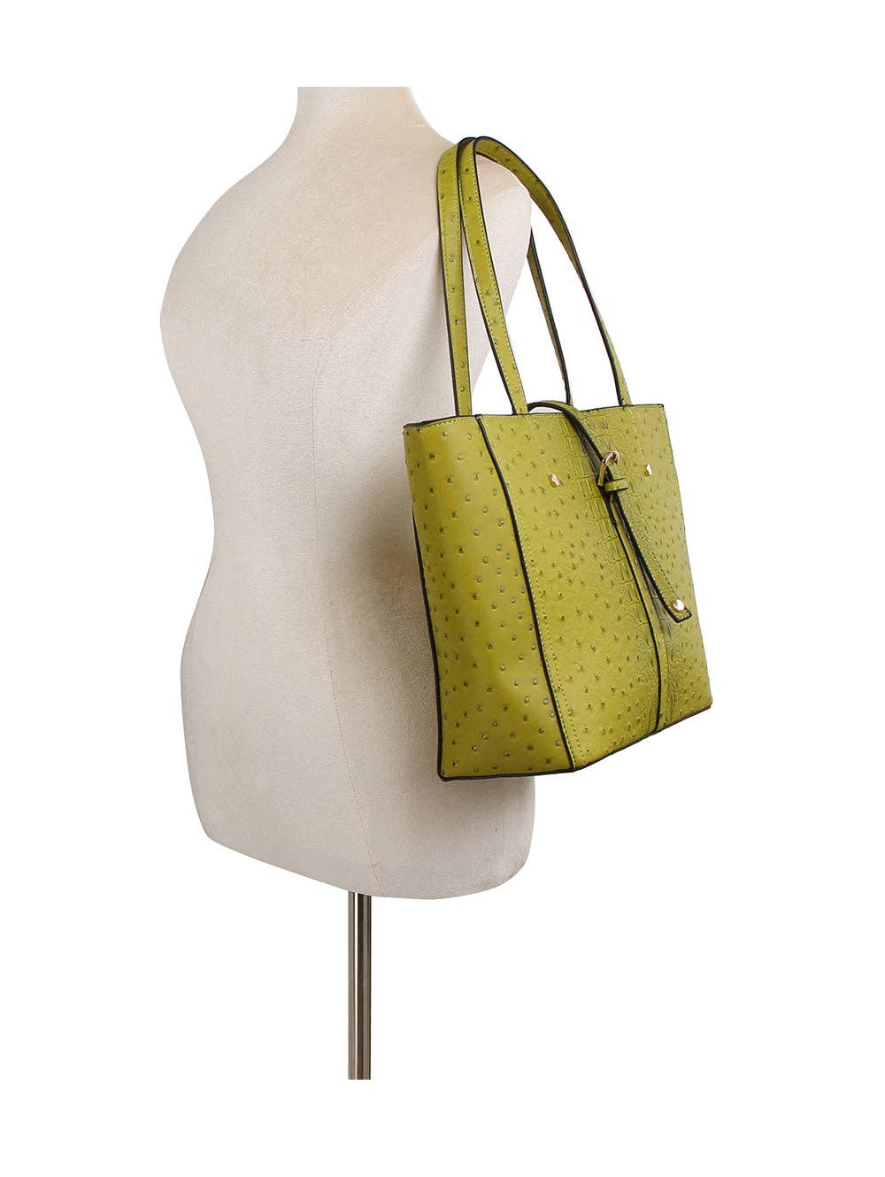 Handbag Factory Corp - Wholesale Tote Bag - Women's - 3 in 1 crocodile leather tote, satchel and purse set4