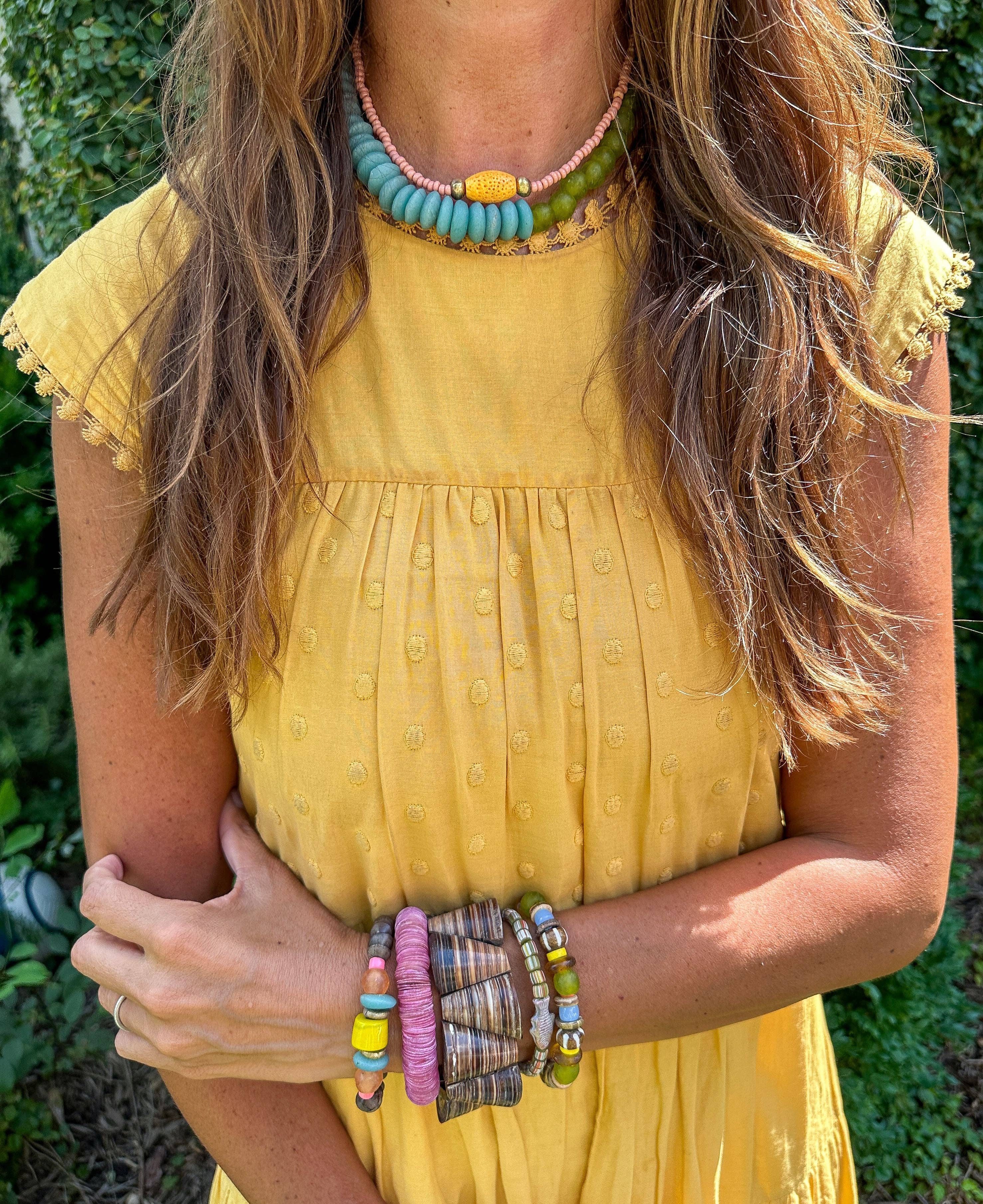 Twine & Twig – Großhandel Perlenarmband – Einzelner Stapelarmreif | Mallorca2