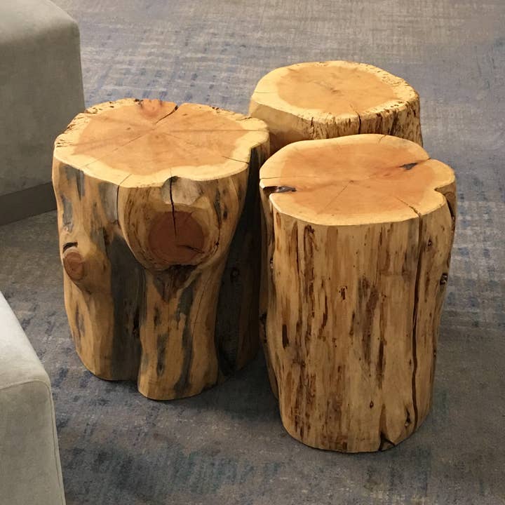 Side Table- Reclaimed solid wood NATURAL finish for wholesale by Shefford Woodlands