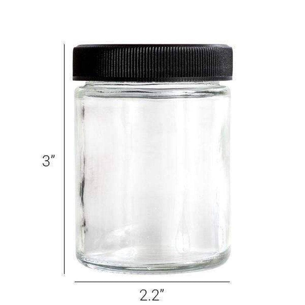 Cannatron - Wholesale Jar - Loud Lock - Glass Jar w/ Lid - 4oz - 100ct2
