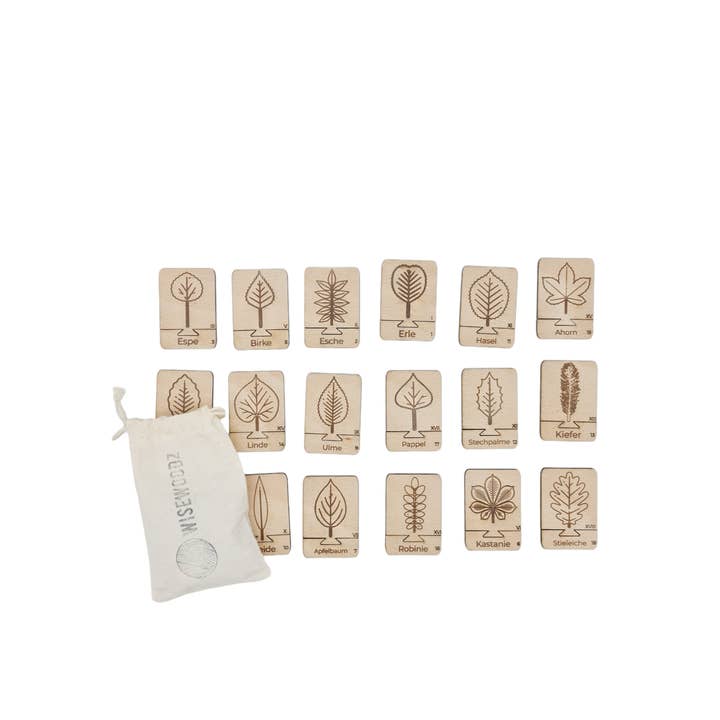wisewoodz – Großhandel Puzzle – Kinder – Wisewoodz Baumblätter-Puzzle