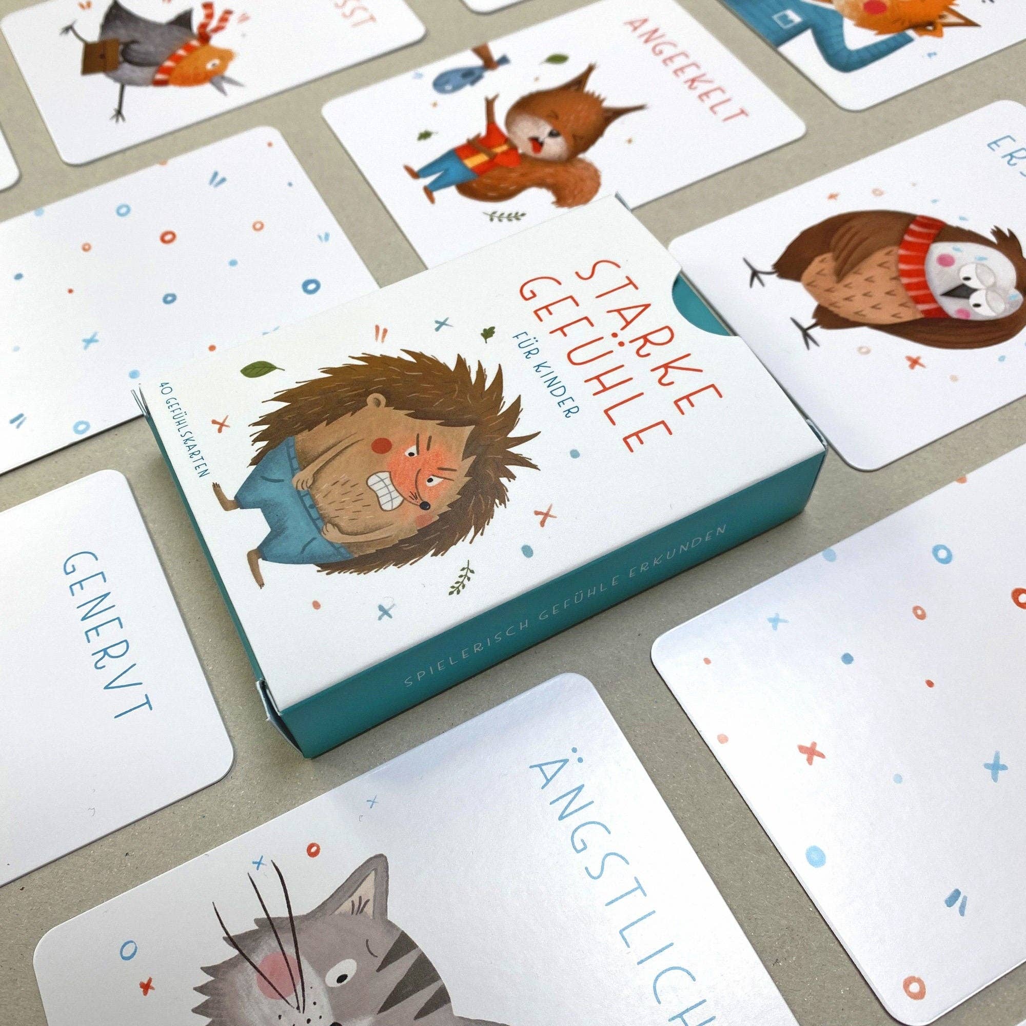 Rüsselfuchs - Wholesale Learning Cards - Kids & Baby - Emotion Cards for Children "Strong Feelings"6