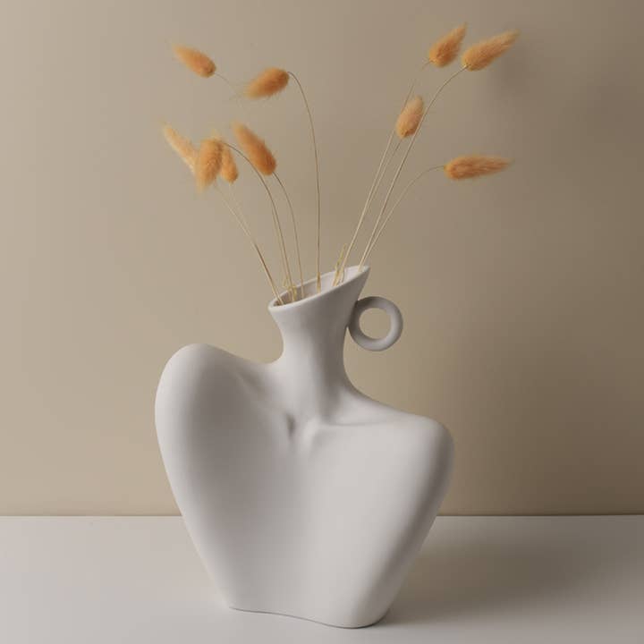 Collarbone Ceramic Vase for wholesale by Moderny