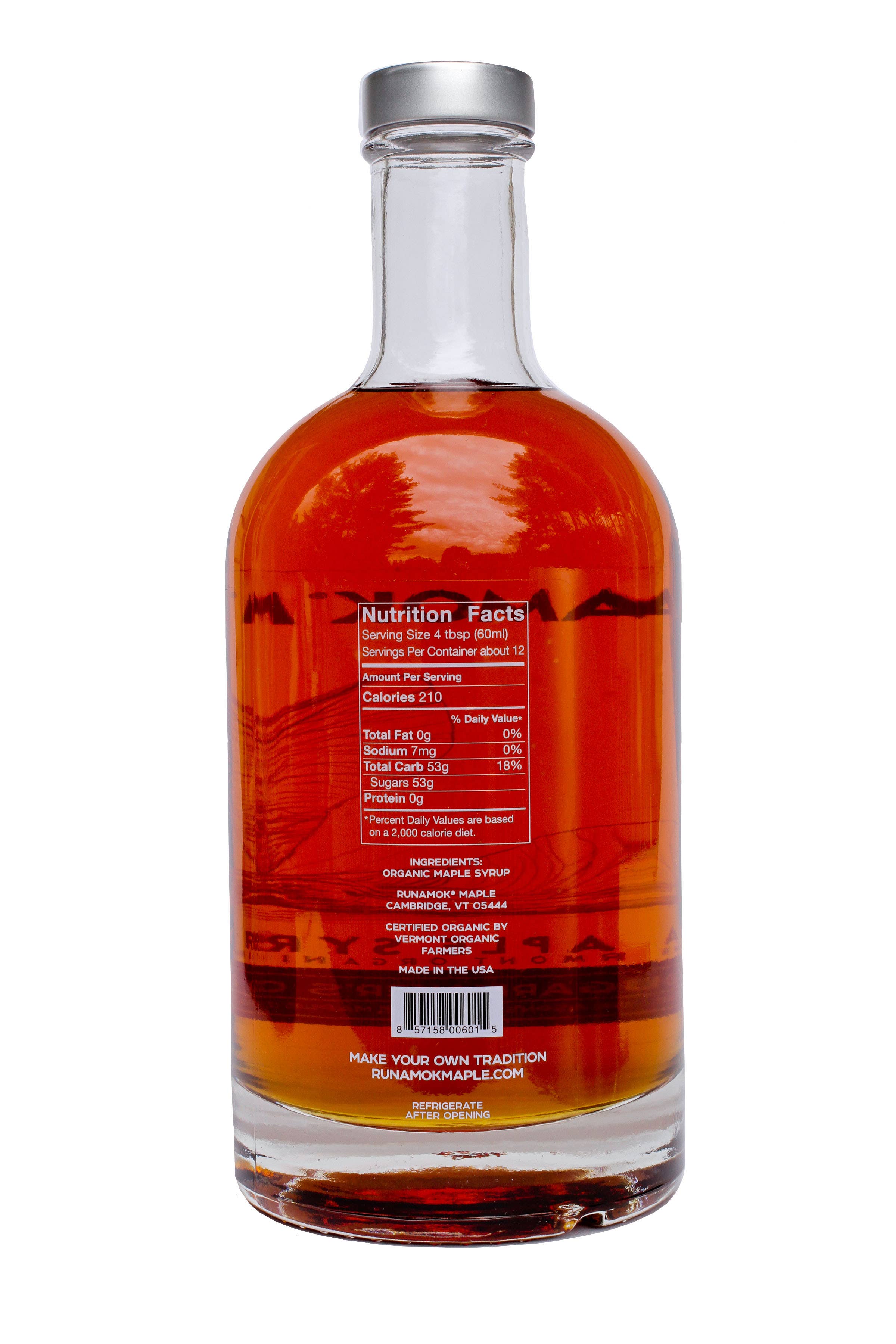 Runamok - Wholesale Maple Syrup - Sugarmaker's Cut Pure Vermont Organic Maple Syrup 750ml1
