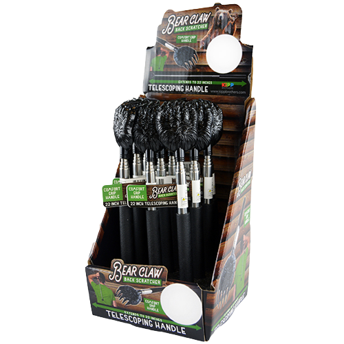 Novelty Brands - Wholesale Retailer Display - Home & Living - Bear Claw Telescoping Handle Back Scratcher - 12/Display3