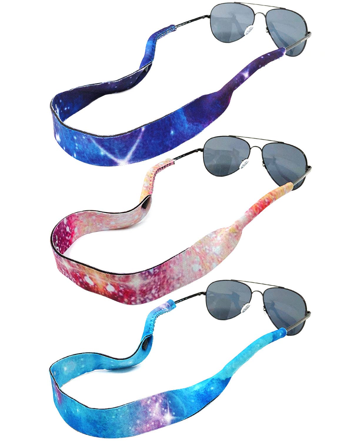 Wrapables.com - Vente Cordon à lunettes de vue / de soleil – femme - Support à lunettes réglable Wrapables, sangle pour lunettes de soleil29