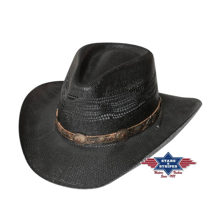 Stars & Stripes® - Wholesale Cowboy Hat - Unisex - Western straw hat - Fresno